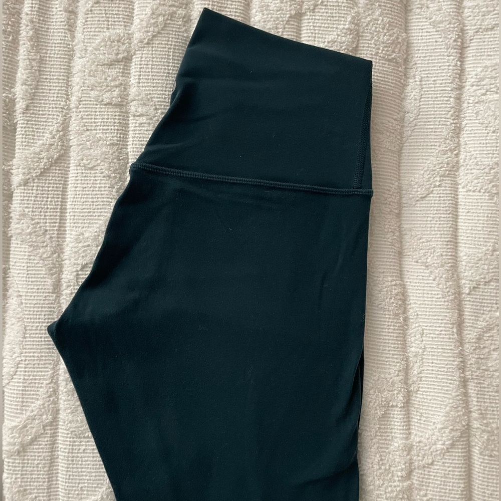 Dark Teal Lululemon Align Leggings